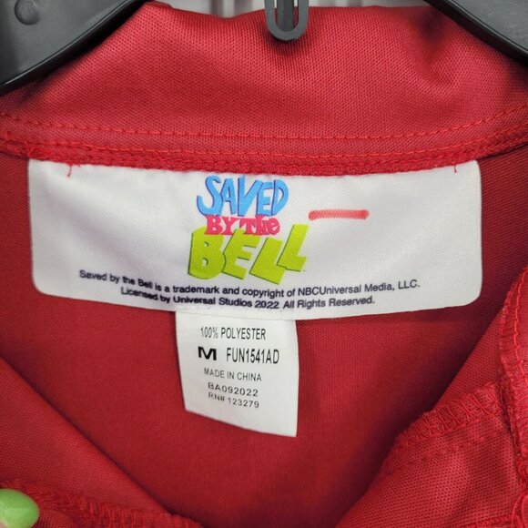 Saved by the bell Bayside high letterman Cheer shirt Medium Halloween costume - Picture 5 of 7